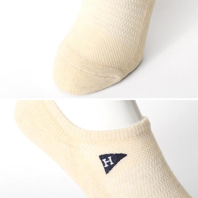 Healthknit・ヘルスニット・靴下・メンズ・ソックス・3足セット・ショートソックス・くるぶしソックス・メンズソックス・ブランド・刺繍・ロゴ・ペナント・メンズ靴下・紳士靴下・男性用靴下・滑り止め・無地・シンプル・スポーツ・オフホワイト・グレー・ブラック 5