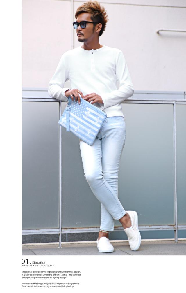 ヘンリーネック ロンT メンズ 長袖 Tシャツ 無地 サーマル ワッフル BITTER ビター系 トップス カットソー ヘンリーネックロンT ヘンリーネックTシャツ 無地ロンT インナー コーデ 大人 シンプル サーフ サファリ ファッション 服 通販 17