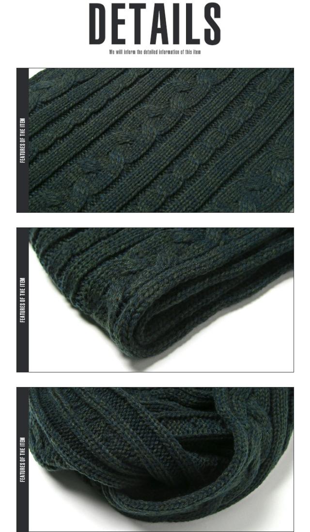 スヌード メンズ マフラー ニット ケーブルニット ケーブル編み ケーブル 冬 ニットスヌード ニットマフラー 杢ニット ミックス 防寒 ネックウォーマー ストール ファッション 12