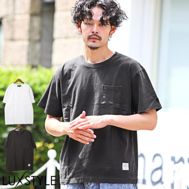 半袖Tシャツ メンズ ジップ装飾 ロゴ刺繍 ラウンドネック 3色 tnhe.jpg