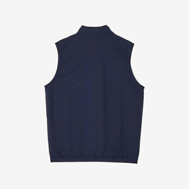 アンパスィ フルジップ ベスト エアジャスター切替デザイン メンズ AMF1005G2 トップス ゴルフウェア 2025年秋冬モデル and per se 秋冬ウェア アンパスィ フルジップ ベスト エアジャスター切替デザイン メンズ