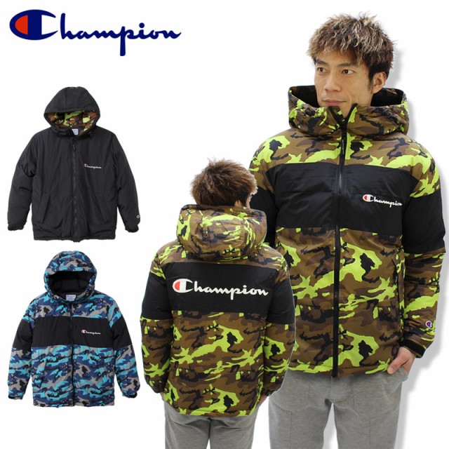 チャンピオン Champion ダウンジャケット 20FW カモ柄 秋冬
