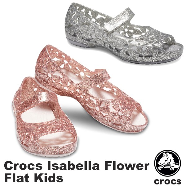 送料無料 クロックス Crocs クロックス イザベラ フラワー フラット キッズ Crocs Isabella Flower Flat Kids の通販はau Wowma ワウマ Neo Globe Au Wowma 店 商品ロットナンバー