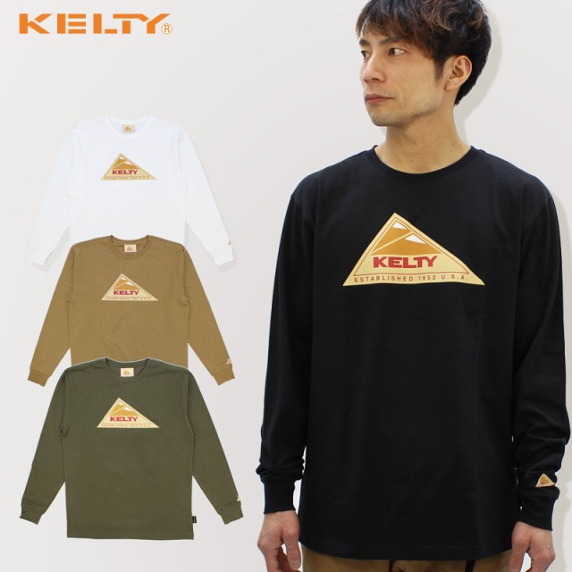 ケルティ(KELTY)CORDURA VINTAGE LOGO L/S T-SHIRTS ロンT/長袖/T