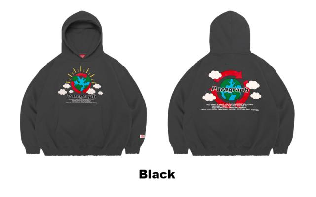 パラグラフ paragraph EARTH CLOUD HOODIE NO.08-018 アース クラウド フーディー パーカー メンズ レディース トップス no-08-018