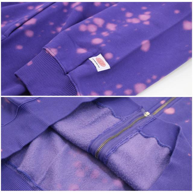 パラグラフ paragraph CORNER SHOP BLEACH PAINT ZIP-UP HOODIE NO.08-019 フルジップフーディー パーカー メンズ レディース トップス no-08-019