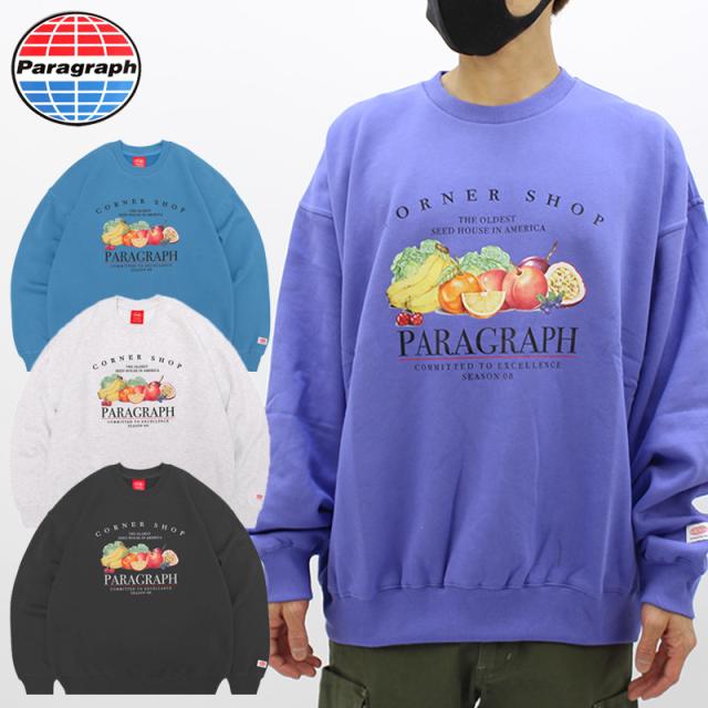 Paragraphパラグラフ　ラブシグナル クルーネック スウェット トレーナー Paragraph（パラグラフ）の「Paragraph(パラグラフ)/LOVE SIGNAL