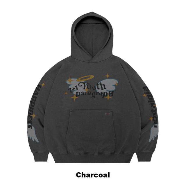 パラグラフ paragraph ANGEL WINGS HOODIE NO.08-052 エンジェル ウィング フーディー パーカー メンズ レディース カットソー no-08-052