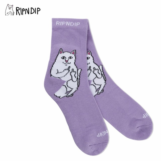 リップンディップ RIPNDIP Lord Nermal Mid Socks 靴下 くるぶし丈