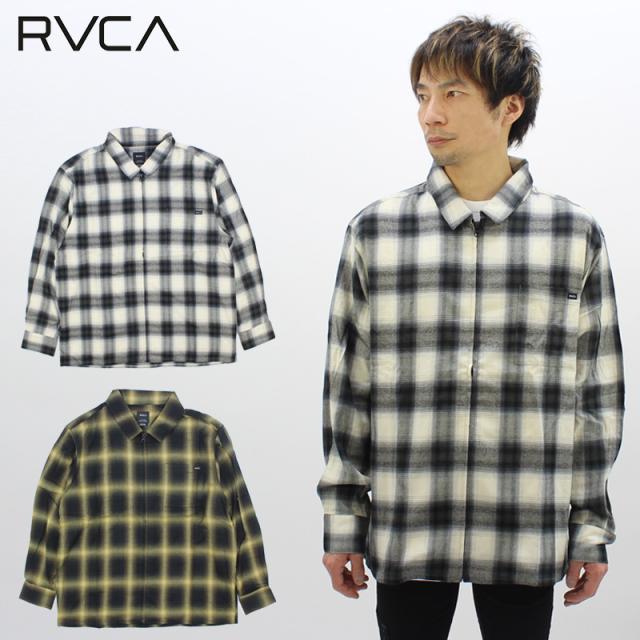 【RVCA】BROTHERS FLANNE ロングスリーブシャツ★３カラー人気 ルーカ RVCA RVCA メンズ ABOBE SHIRT 長袖 ロングスリーブ