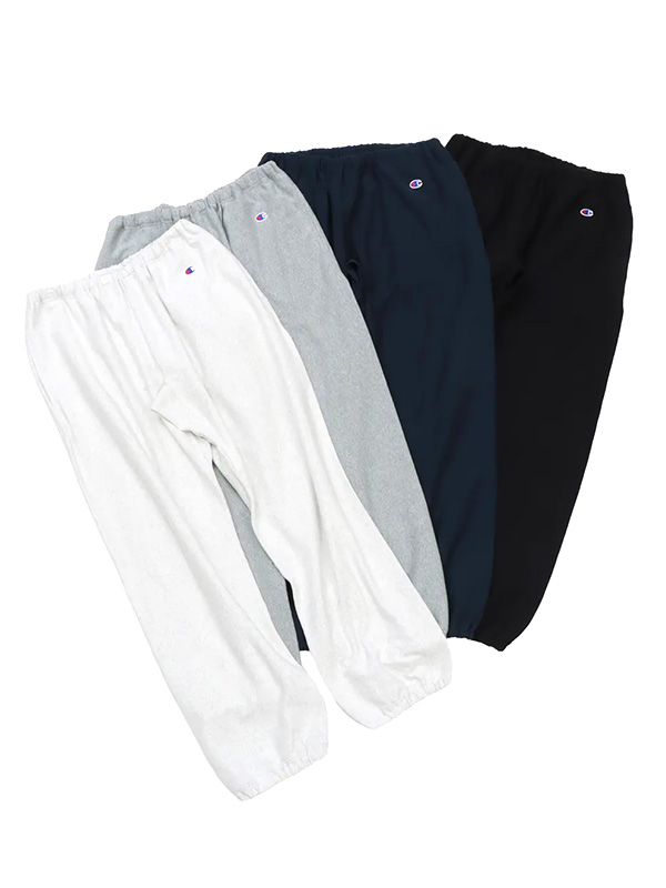 CHAMPION チャンピオン スウェット パンツ リバースウィーブ ルーズ ワイド 裾リブ C3-B212 Reverse Weave 9.4oz Jersey