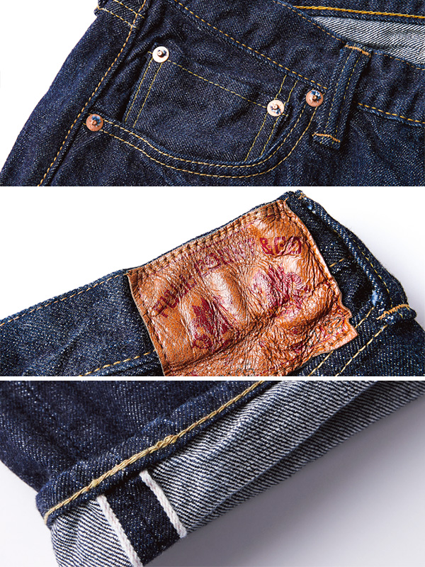 FULLCOUNT フルカウント ジーンズ デニム パンツ メンズ レディース 0105xx 0105xxw 15.5oz オンス ワイド ワイドストレート ルーズ 定番 日本製 0105XX