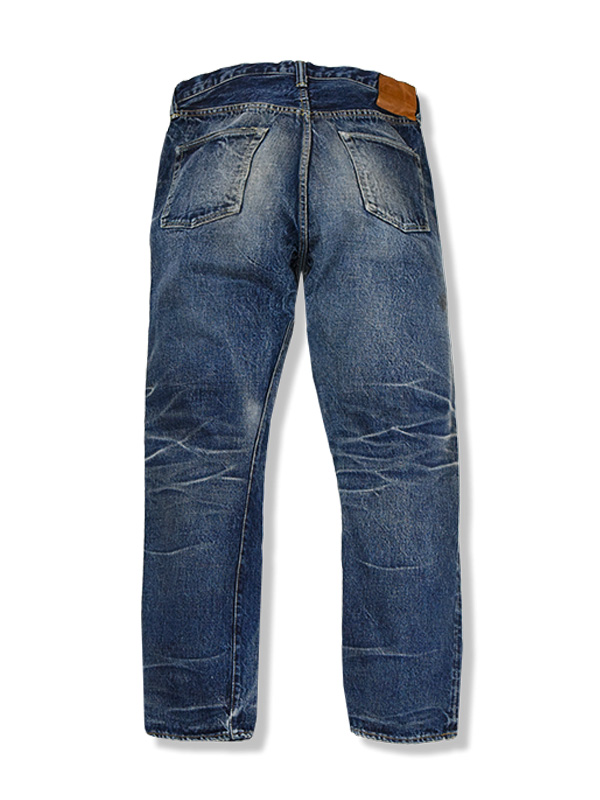 FULLCOUNT 1101 フルカウント ジーンズ Fear Of The Dark メンズ レディース 1345-1101 15.5oz オンス ストレート レギュラーストレート 定番 XXデニム 濃淡 1345-1101