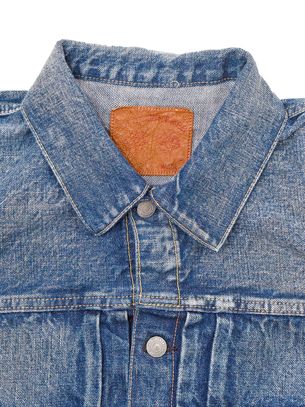 FULLCOUNT フルカウント デニム ジャケット メンズ レディース Gジャン 2nd モデル More Than Real エイジング加工 13.7oz Type2 Denim Jacket 2016-2102