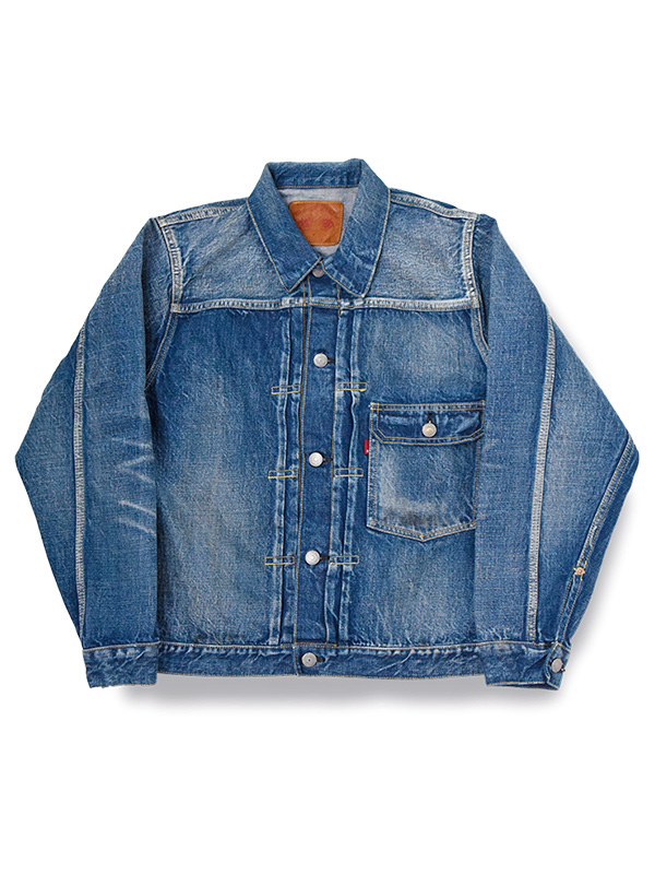 FULLCOUNT フルカウント デニム ジャケット メンズ レディース Gジャン 1st モデル More Than Real エイジング加工 13.7oz Type1 Denim Jacket 日本製 2016-2107