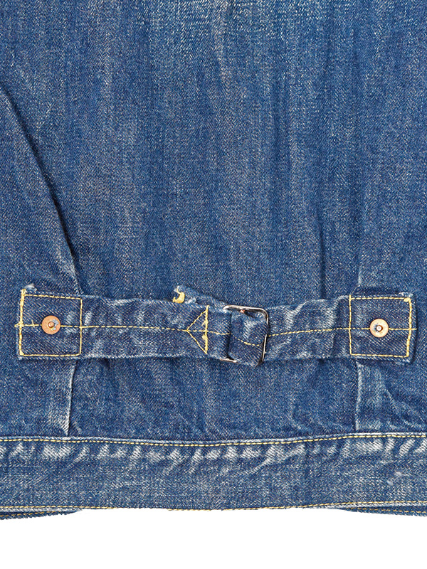 FULLCOUNT フルカウント デニム ジャケット メンズ レディース Gジャン 1st モデル More Than Real エイジング加工 13.7oz Type1 Denim Jacket 日本製 2016-2107