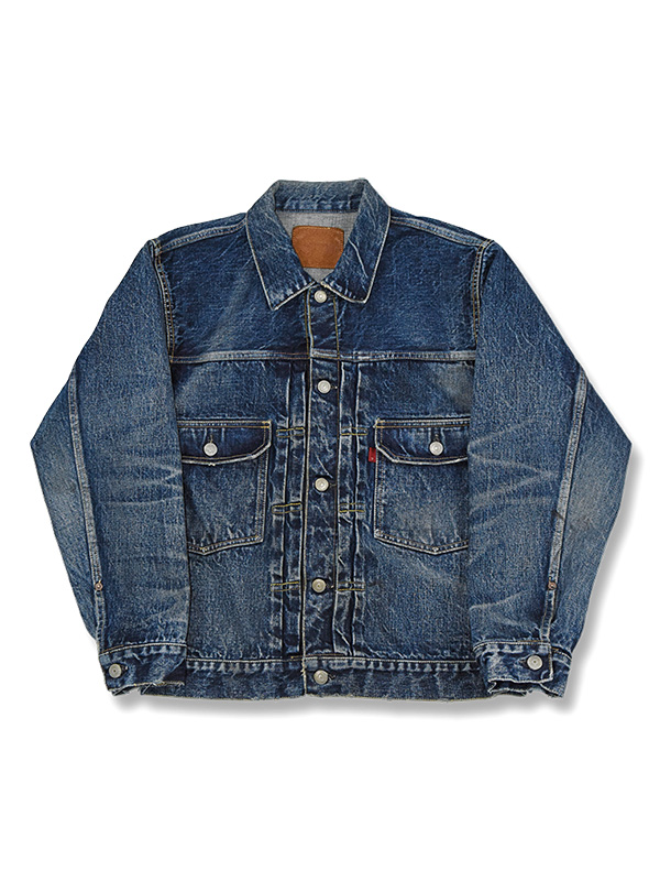 FULLCOUNT フルカウント デニム ジャケット メンズ レディース Gジャン 2nd モデル Fear Of The Dark エイジング加工 15.5oz Type 2 Denim Jacket 2050-2102