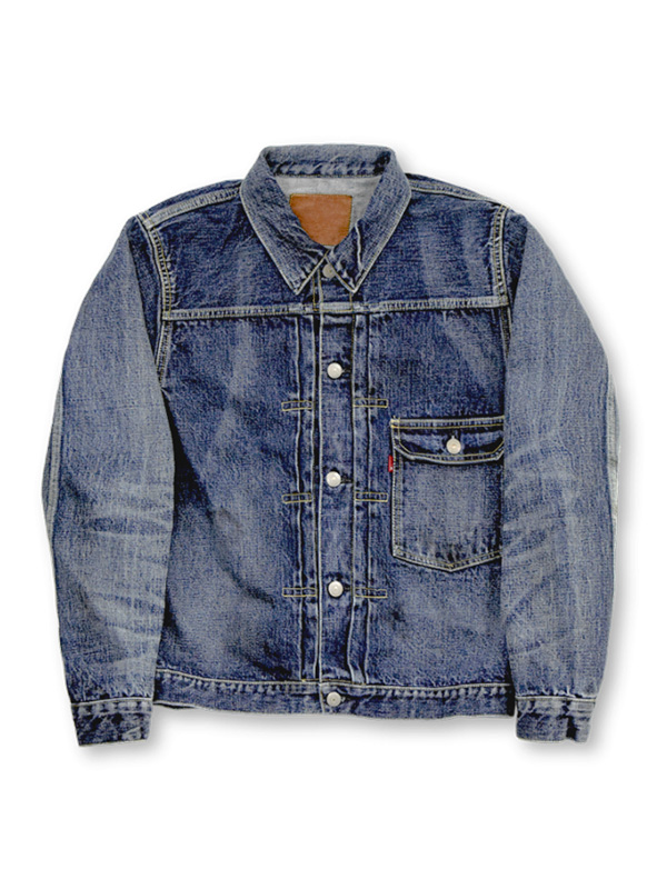 FULLCOUNT フルカウント デニム ジャケット メンズ レディース Gジャン 1st モデル Fear Of The Dark エイジング加工 15.5oz Type1 Denim Jacket 2050-2107