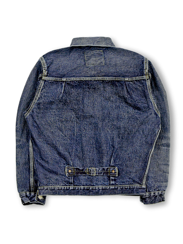 FULLCOUNT フルカウント デニム ジャケット メンズ レディース Gジャン 1st モデル Fear Of The Dark エイジング加工 15.5oz Type1 Denim Jacket 2050-2107