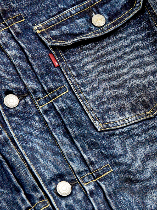 FULLCOUNT フルカウント デニム ジャケット メンズ レディース Gジャン 1st モデル Fear Of The Dark エイジング加工 15.5oz Type1 Denim Jacket 2050-2107