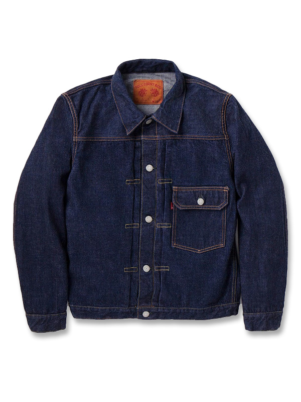 FULLCOUNT フルカウント デニム ジャケット メンズ レディース Gジャン 1st モデル 13.7oz Type1 Denim Jacket タイプ 1 デニムジャケット ワークウエア アメカジ 2107