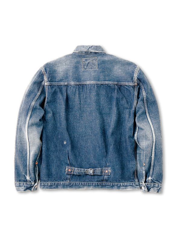 FULLCOUNT フルカウント デニム ジャケット メンズ レディース Gジャン 1st モデル Dartford エイジング加工 13.7oz 13.7oz Type1 Denim Jacket 2978-2107