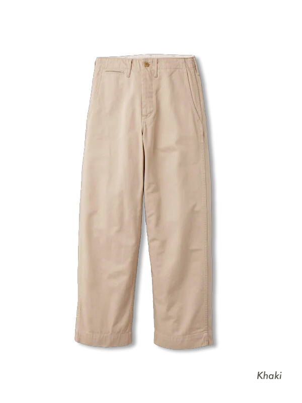 FULLCOUNT フルカウント チノパン メンズ レディース ゆったり アメカジ ミリタリー U.S.Army Chino 41 Khaki 米国陸軍 41カーキ 1940年代 初頭 1201-20