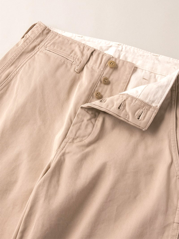 FULLCOUNT フルカウント チノパン メンズ レディース ゆったり アメカジ ミリタリー U.S.Army Chino 41 Khaki 米国陸軍 41カーキ 1940年代 初頭 1201-20