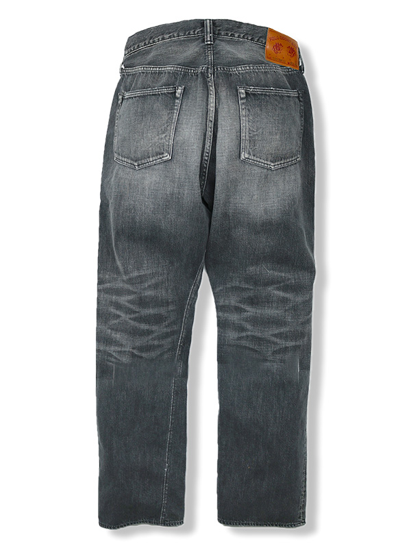 FULLCOUNT 1101SS Dartford ジーンズ 綿 100% 11.5oz ストレート スーパースムース ジンバブエ 1101BKSSHW Straight Black Selvedge Denim Dartford Super Smooth