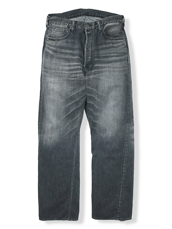 FULLCOUNT 0105SS Dartford ジーンズ 綿 100% 11.5oz ワイド ストレート スーパースムース 0105BKSSHW Wide Black Selvedge Denim Dartford Super Smooth