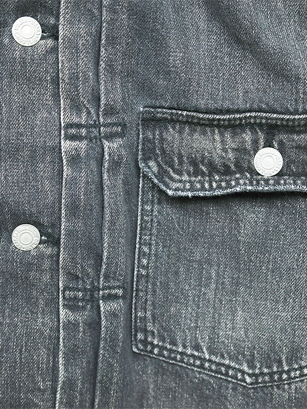 FULLCOUNT 2102SS Dartford フルカウント デニム ジャケット Gジャン 2nd モデル エイジング加工 11.5oz Type 2 Black Denim Jacket Dartford 11.5オンス 2102BKSSHW