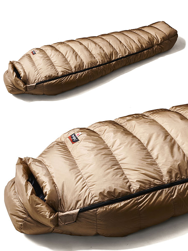 NANGA ナンガ シュラフ 冬用 ダウン 撥水加工 UDD AURORA LIGHT LEVEL 8 -23 軽量 寝袋 登山 アウトドア キャンプ オーロラライト スリーピングバッグ 日本製 N1L8