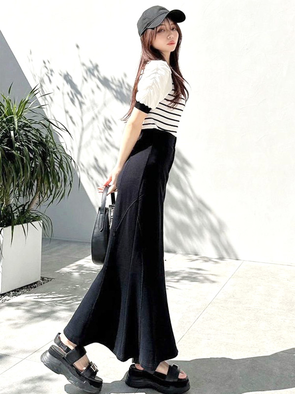 RESEXXY リゼクシー ダブル スリング スニーカー サンダル レディ—ス 厚底 厚底サンダル 厚底スニーカー 黒 ブラック アイボリー 美脚 脚長 ヒール 6.5cm 152431868201