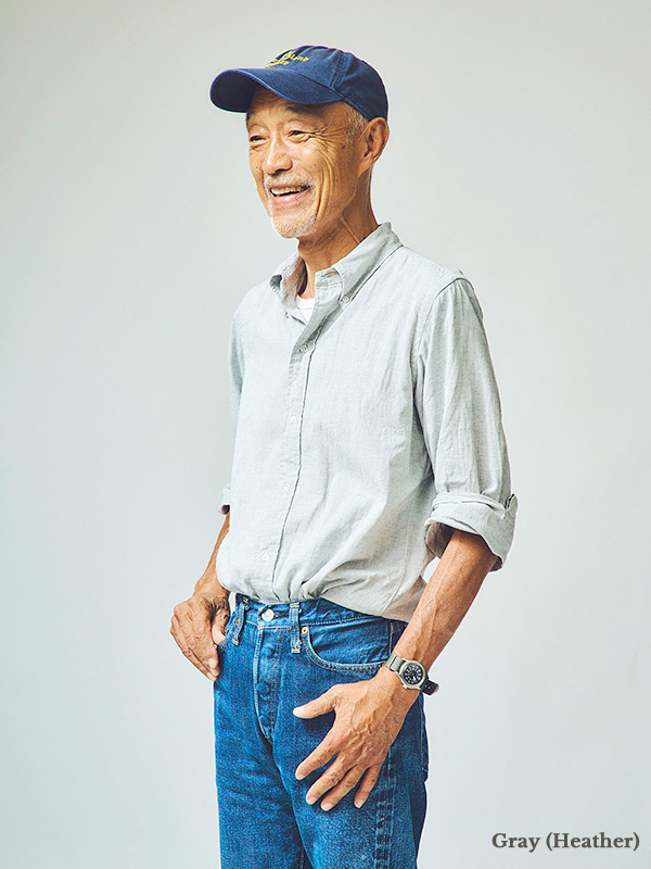 FAR EAST MANUFACTURING ファー イースト マニュファクチャリング シャンブレーシャツ メンズ ブランド F.E.MFG 林 芳亨氏 BDシャツ ボタンダウン 00-002