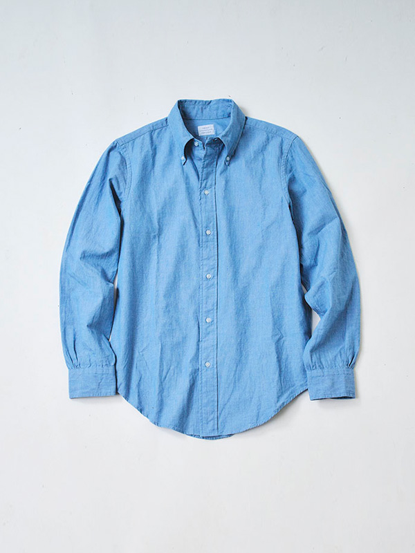 FAR EAST MANUFACTURING ファー イースト マニュファクチャリング シャンブレーシャツ メンズ ブランド F.E.MFG 林 芳亨氏 BDシャツ ボタンダウン 00-002