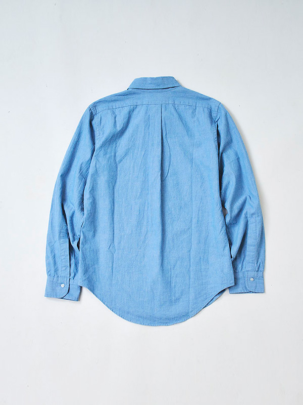 FAR EAST MANUFACTURING ファー イースト マニュファクチャリング シャンブレーシャツ メンズ ブランド F.E.MFG 林 芳亨氏 BDシャツ ボタンダウン 00-002