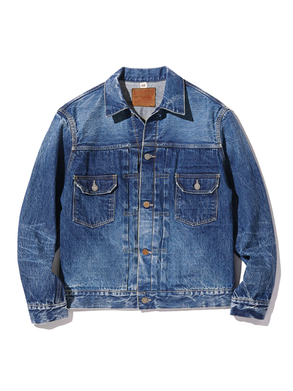 SUGAR CANE シュガーケーン デニム ジャケット メンズ Gジャン 2nd モデル タイプ 14.25oz. DENIM JACKET 1953 AGED MODEL エイジングモデル 加工 SC11953SW