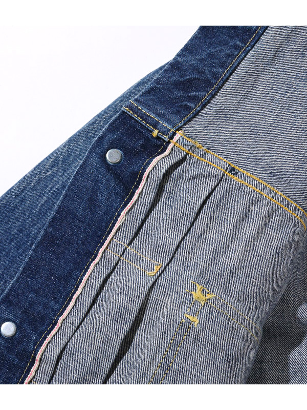 SUGAR CANE シュガーケーン デニム ジャケット メンズ Gジャン 2nd モデル タイプ 14.25oz. DENIM JACKET 1953 AGED MODEL エイジングモデル 加工 SC11953SW