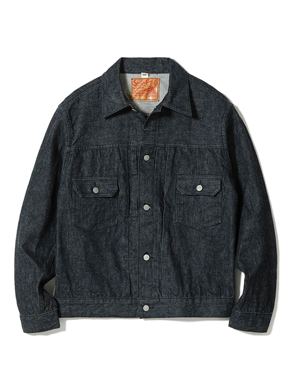 SUGAR CANE シュガーケーン デニム ジャケット ブラック メンズ レディース Gジャン 2nd モデル タイプ 14.25oz. BLACK DENIM JACKET 1953 MODEL 日本製 SC15650
