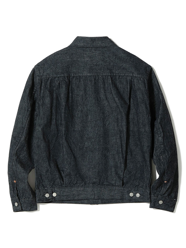 SUGAR CANE シュガーケーン デニム ジャケット ブラック メンズ レディース Gジャン 2nd モデル タイプ 14.25oz. BLACK DENIM JACKET 1953 MODEL 日本製 SC15650