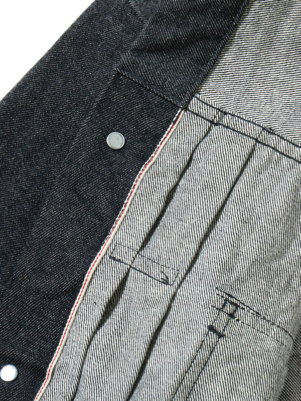 SUGAR CANE シュガーケーン デニム ジャケット ブラック メンズ レディース Gジャン 2nd モデル タイプ 14.25oz. BLACK DENIM JACKET 1953 MODEL 日本製 SC15650