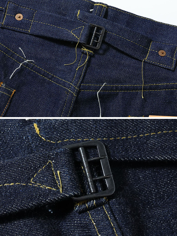 SUGAR CANE シュガーケーン スーパー デニム コレクション ジーンズ Super Denim Collectibles #05 14.25oz. BLUE DENIM WAIST OVERALLS 1942 MODEL SC49005