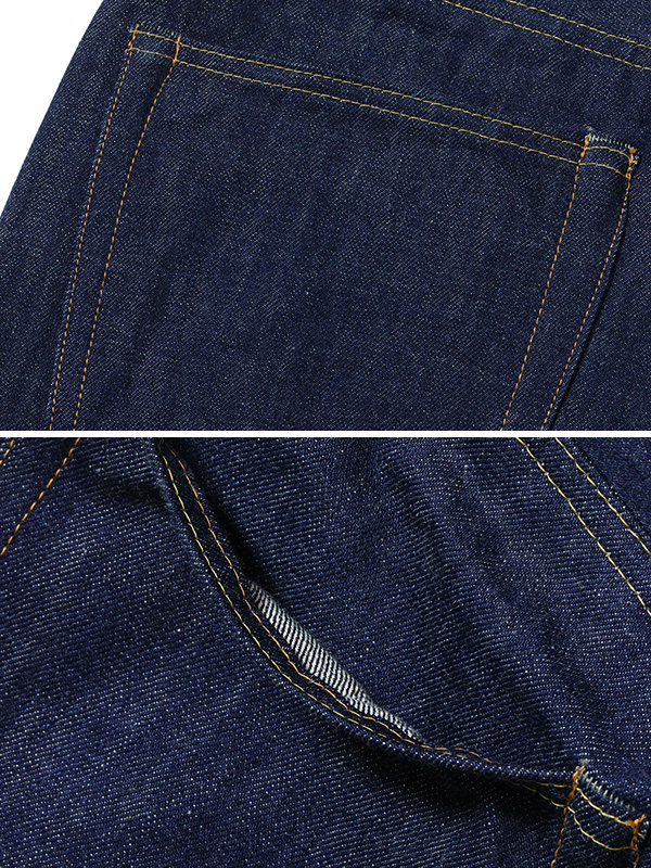 SUGAR CANE シュガーケーン スーパー デニム コレクション ジーンズ Super Denim Collectibles #05 14.25oz. BLUE DENIM WAIST OVERALLS 1942 MODEL SC49005