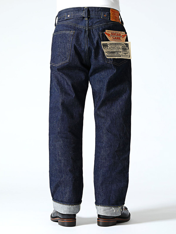 SUGAR CANE シュガーケーン スーパー デニム コレクション ジーンズ Super Denim Collectibles #05 14.25oz. BLUE DENIM WAIST OVERALLS 1942 MODEL SC49005