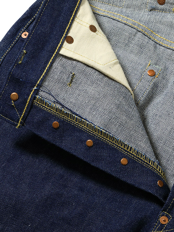 SUGAR CANE シュガーケーン スーパー デニム コレクション ジーンズ Super Denim Collectibles #05 14.25oz. BLUE DENIM WAIST OVERALLS 1942 MODEL SC49005