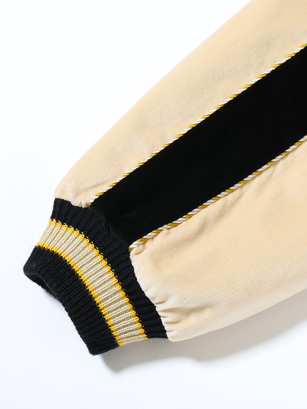 おすすめ】テーラー東洋 スカジャン 虎 龍 鷲 M 黒 パープル TAILOR