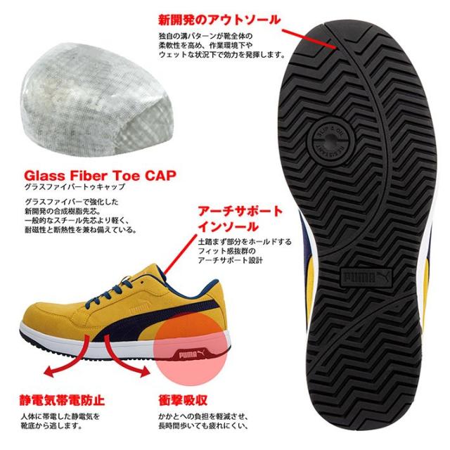 【最新モデル】安全靴 PUMA プーマ Heritage メンズ レディース スニーカー Y_YU 7987793 シューズ 23.0~30.0cm セーフティーシューズ ブランド