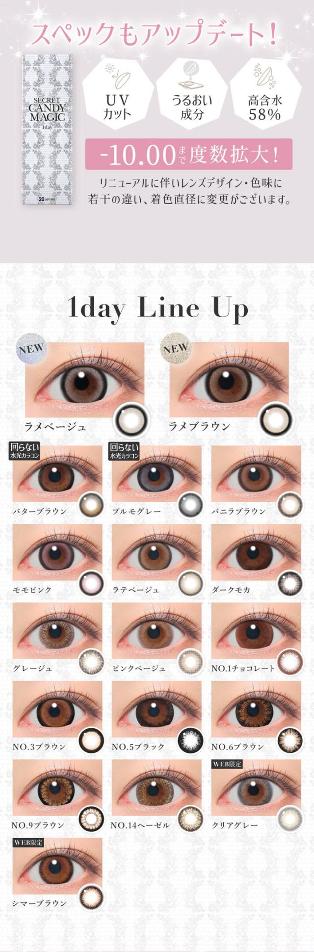 シークレットキャンディーマジックワンデー