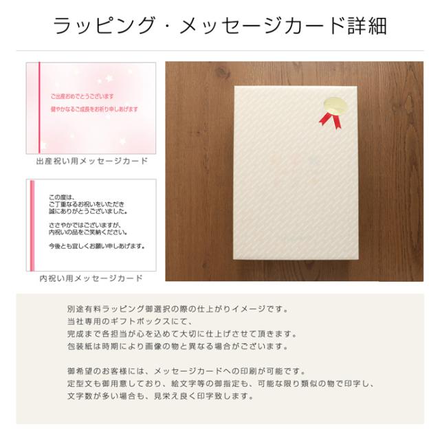 ラッピング・メッセージカード詳細