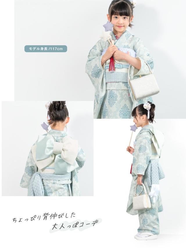 七五三 着物 7歳 販売 七歳 着物セット 女の子 作り帯 筥迫 草履